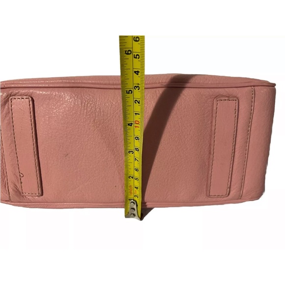 Sigrid Olsen Small  Hobo Purse/Shoulder Bag Genuine Smooth Leather Light Pink - Picture 15 of 15